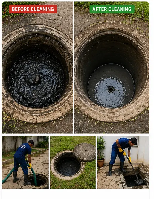 Before and After Cleaning
